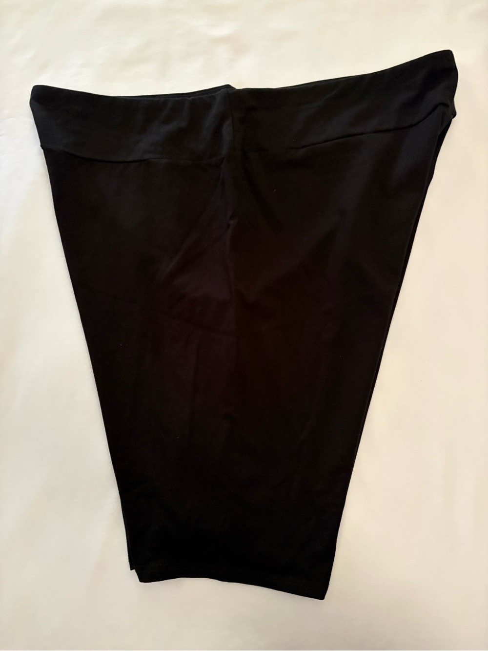 Terra & Sky Black High-Waist Bike Shorts - Picture 4 of 4